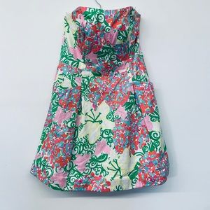 Strapless Floral Lilly Pulitzer Sundress